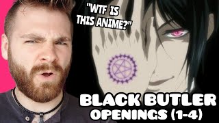 First Time Reacting to quotBLACK BUTLER Openings 14quot  New Anime Fan  REACTION [upl. by Evannia400]