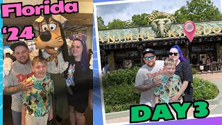 Florida vlog day 3  animal kingdom  Tusker House character breakfast 🐭  Gideons Cookies [upl. by Lowney]