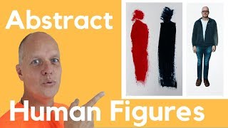 Abstract Art Human Figures – Painting Figurative [upl. by Ennayelhsa]