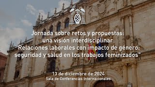 Relaciones laborales con impacto de género seguridad y salud en los trabajos feminizados [upl. by Boj]