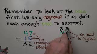 2nd Grade Math 55 2Digit Subtraction with Regrouping [upl. by Oppen]