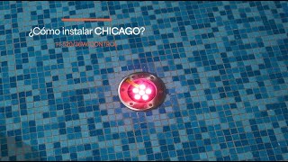 ¿Cómo instalar tu Lámpara Sumergible LED CHICAGO 🤽🏼‍♀️✨ [upl. by Einniw496]