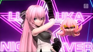 1080P Full風 Luka Luka★Night Fever ルカルカ★ナイトフィーバー 巡音ルカ Project DIVA English lyrics romaji subtitles [upl. by Rufe]