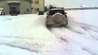 Toyota RAV4  Snow Test [upl. by Tarsuss]