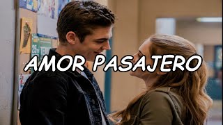 Sebastián Yatra  Amor Pasajero Official Video Lyric [upl. by Dowzall]