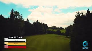 Macdonald Hill Valley Hotel Golf amp Spa Sapphire Course  Hole 16 [upl. by Rajewski]