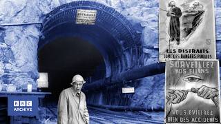 1961 Building the MONT BLANC TUNNEL  Tonight  World of Work  BBC Archive [upl. by Anoik]