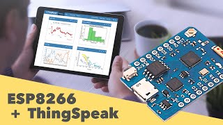 ESP8266  ThingSpeak IoT Analytics  Smart Project [upl. by Mar]