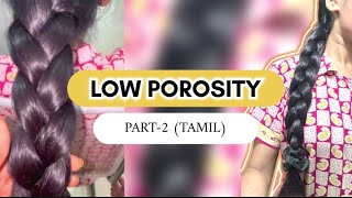 Low porosity hair care Part2 hair youtubevideo [upl. by Mettah]