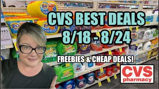 CVS BEST DEALS 818  824  FreebiesMoneyMakers amp More [upl. by Iago804]