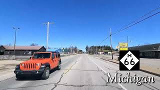 Michigan Route 66 Part 2 Barryton MI to Charlevoix MI [upl. by Hartzell43]