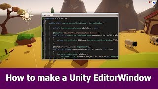 How to Make an EditorWindow in Unity [upl. by Stiruc312]