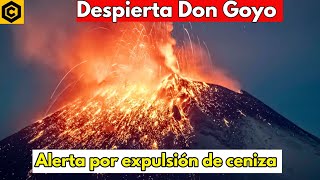 ALERTA MEXICO 🌋 EXPULSIÓN DE CENIZA DE VOLCÁN POPOCATÉPETL AFECTARA VARIOS ESTADOS DEL PAIS [upl. by Gristede]