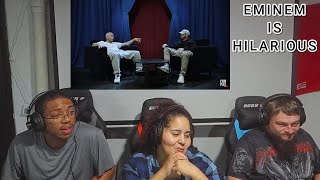 Slim Shady vs Marshall Matthers  The Face Off Complex Cover REACTION [upl. by Eissehc]