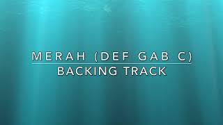 Merah Def Gab C  Backing Track [upl. by Elleynod]