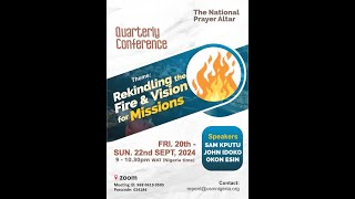 2024 Q3 Prayer Conference  Day 2 Diaspora Mission The Nigerian Church And Mission To Migrants [upl. by Conlin52]