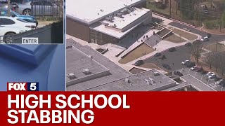 Student stabbed at Sprayberry High School  FOX 5 News [upl. by Nnyleahs]