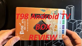 📺 Smart TV Box TV98 Review  Your Ultimate 8K Streaming Device 📺 [upl. by Juli159]