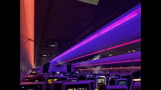 The Qatar Airways A3501000 Economy Class Review DOH  IAH [upl. by Procora]