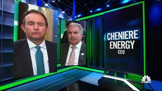 Cheniere Energy CEO joins Brian Sullivan from CERAWeek [upl. by Deming]