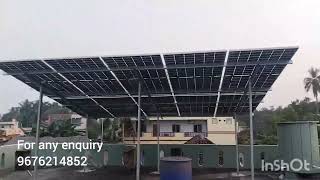 6kw on grid solar system☀️solarinstallation andhrapradeshongrid6kwsolarenergy trendingvideo [upl. by Freddie319]