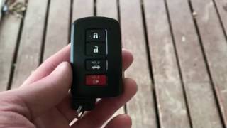 How to change battery in 2012  2017 Toyota Camry Key Fob [upl. by Berri310]