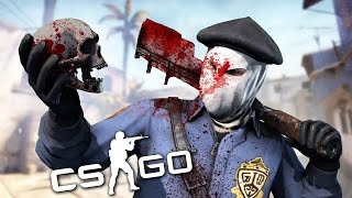 МАНЬЯК ЗАЛЕЗ В КАНАЛИЗАЦИЮ  в CSGO [upl. by Wayolle]