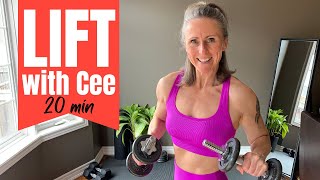 Weights workout 20 minutes FULL BODY FB35 [upl. by Mllly823]