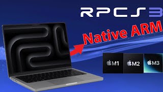 PS3 on Mac emulator gets NATIVE ARM build M1 Pro Setup and Gameplay [upl. by Atiuqa]