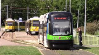 Trams in Szczecin Tramwaje w Szczecinie Straßenbahn Stettin 12 [upl. by Arondell]