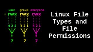 Linux File Types and File Permissions [upl. by Aliekat]