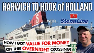 Harwich to Hook of Holland The Overnight Ferry with Stena Line MV Stena Hollandica [upl. by Catherin744]