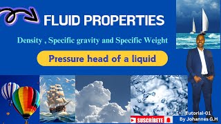 Fluid Properties  Specific gravity density and Specific weight [upl. by Derron]