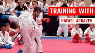 Training with Rafael Aghayev [upl. by Yelloh]