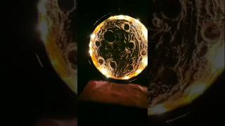 DIY moon lamp🌕moon moonlight moonlamp Homedecor arttutorial ytshorts [upl. by Ahsieka472]