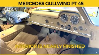 interior finishes to the mercedes gullwing 300sl [upl. by Raven]