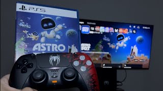 Astro Bot Disc Edition PS5 LG C3 OLED evo TV Gameplay [upl. by Hester672]