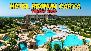 Hotel Regnum Carya  Hotel Tour 2024 Belek Turkey [upl. by Airat876]