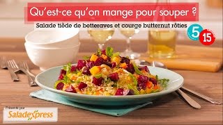 Salade tiède de betteraves et courge butternut rôties [upl. by Mal878]