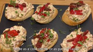 The Very Best Tapas  Crab Pinchos [upl. by Lorin24]