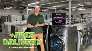 February Staff Pick GE Profile Combo WasherDryer  Free Delivery [upl. by Antrim]