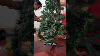 Deu confusão na hora de montar a árvore de natal thiagolagoa humor lagoath comedia [upl. by Ynnavoeg]