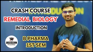 Remedial Biology  Introduction  Syllabus  Notes  Lectures  Carewell Pharma [upl. by Yesak]