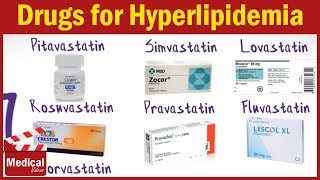 Pharmacology  Hyperlipidemia and Antihyperlipidemic Drugs FROM A TO Z [upl. by Lierbag]