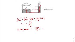 Fluid Statics Example  manometry 10 [upl. by Anelra]