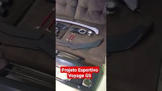 Projeto incrivel do Voyage G5 Sport esportivo brasil carros projeto gtr lamborghini voyageg5 [upl. by Amiarom141]