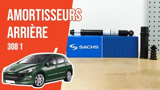 Changer les Amortisseurs arrière Peugeot 308 1 ➿ [upl. by Alfreda]