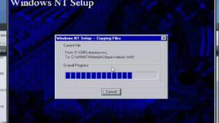 Windows NT Setup in Virtual PC Part 2 [upl. by Agripina]