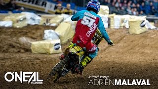 ONeal introducing Team Rider Adrien Malaval [upl. by Ahsirak]