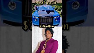 Rappers most expensive cars jayz dababy lilbaby nlechoppa networth luxurycars viral exotic [upl. by Rahcir]